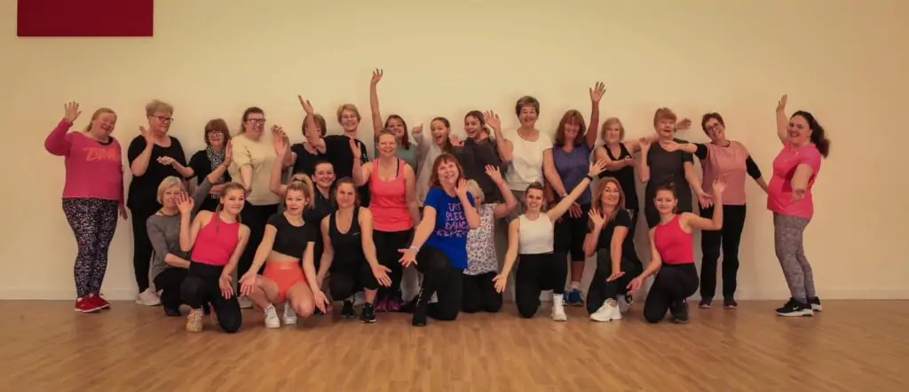 MissionFIIT community members and staff posing together after a group event