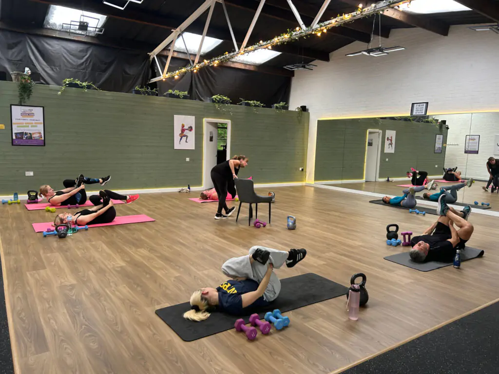 working out with low impact gaining rehabilitation