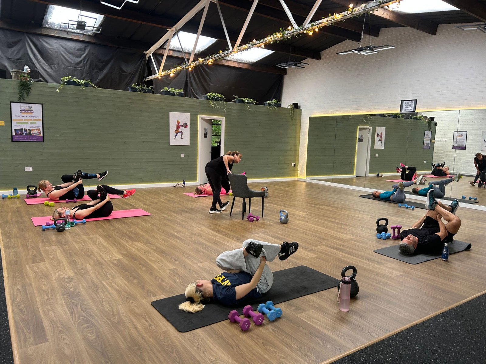 working out with low impact gaining rehabilitation
