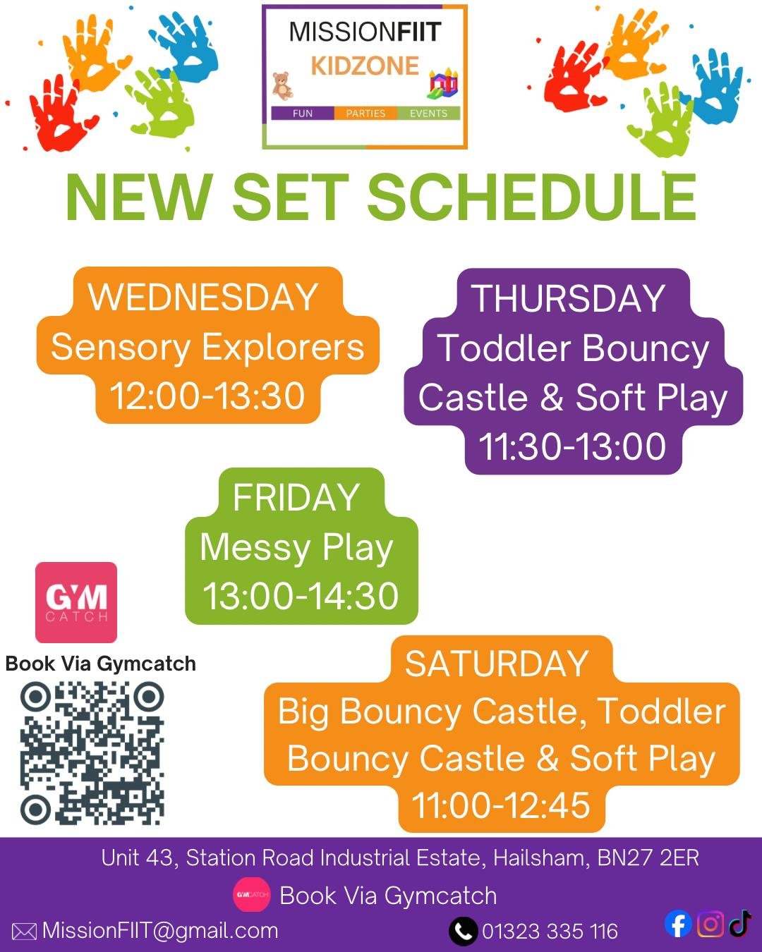 things to do such as bouncy castle and soft play