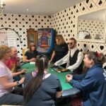 family team solving puzzles at Escape Room East Sussex.