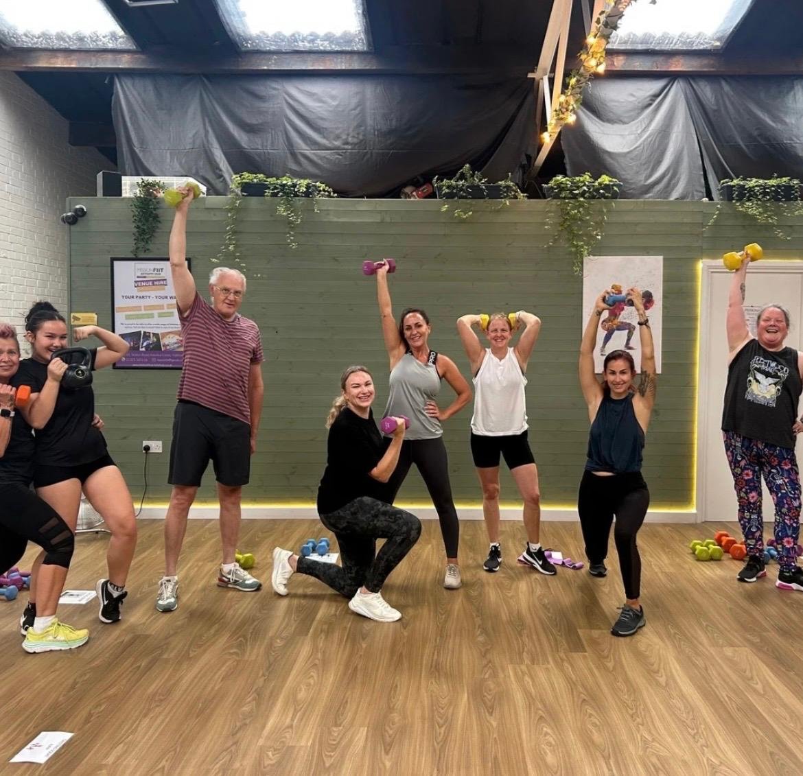 fitness and exercise class Hailsham
