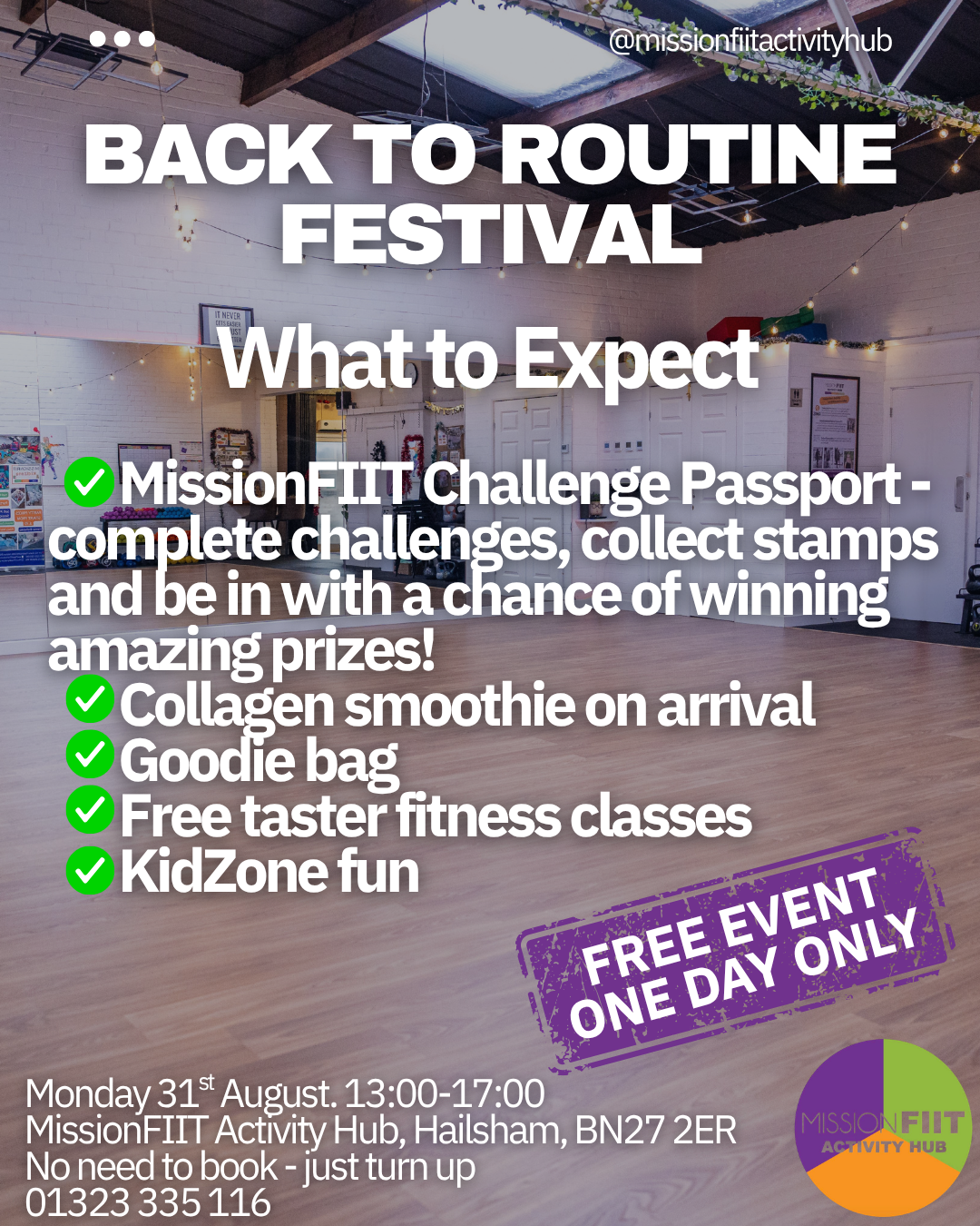 Back to routine festival