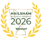 overall buisness awards logo award for excellence